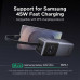Ugreen PB723 130w power bank 20000mah with build-in cable, PD 100w, 55365B, gray