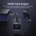 Ugreen PB723 130w power bank 20000mah with build-in cable, PD 100w, 55365B, gray