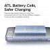 Ugreen PB580 magnetic wireless power bank 5000mah, Qi2 15W, PD 20w (65840) blue