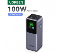 Ugreen PB725 100w power bank 20000mah, PD 100w, 45208, gray