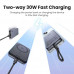 Ugreen PB761 magnetic wireless power bank 10000mah, Qi2 15W, PD 30w (45763) grey