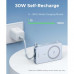 Ugreen PB773 magnetic wireless power bank 10000mah, Qi2 25W, PD 30w (65958) blue