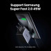 Ugreen GaN Nexode Fast Charger 65w, U+C+C+C, model X559 (35531), grey