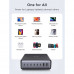 Ugreen 8-Port GaN Desktop Charger 200w, 2U+6C, PD100w, 2m, model X766 (55324) grey