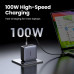 Ugreen GaN Nexode Pro X563 Fast Charger 100w, U+C+C+C+C,  (35536), gray