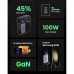 Ugreen GaN Nexode Pro Fast Charger 100w, U+C+C,  (15203) grey