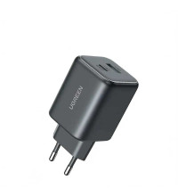 Ugreen 45w Dual USB-C GAN Fast Charger, C+C, model X526 (65154) white