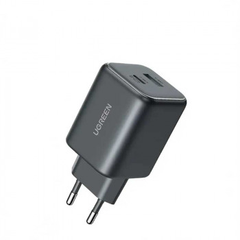 Ugreen 45w 2-Port GAN Fast Charger, U+C, model X525 (65057) black