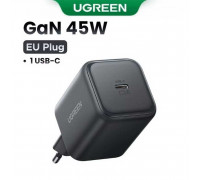 Ugreen 45w GaNInfinity USB-C GaN Fast Charger, 1C, model X524 (65051) black