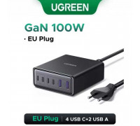 Ugreen GaNInfinity Fast Charger 100w, 2U+4C, PD65w, model X765 (65190) grey