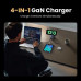 Ugreen X555 65W 2-in-1 Gan Desktop Fast Charger EU, 15W Qi2 + 2C 65W + U 22.5W, 55321, grey  