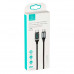 Usams U78 Type-C to Type-C 100W PD Cable, 3m, 5A, LED (US-SJ559) black