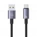 Usams Sufeng Series USB to Type-C 18W Cable, 0.25m, 3A (US-SJ680) black