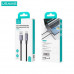 Usams Sufeng Series USB to Type-C 18W Cable, 0.25m, 3A (US-SJ680) black