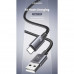 Usams Sufeng Series USB to Type-C 18W Cable, 0.25m, 3A (US-SJ680) black