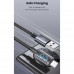 Usams Sufeng Series USB to Type-C 18W Cable, 0.25m, 3A (US-SJ680) black