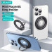 Usams US-ZJ071 Ultra Thin Mini Magnetic Ring Holder black