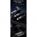 Usams 3-in-1 Transparent Digital Di Cable (C to M+L+C), 1.2m, PD100w (US-SJ600) black