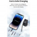 Usams 4-in-1 Aluminium Alloy Data Cable (U to M+L+2C), 1.2m, 3A (US-SJ739) black