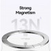 Usams 10000mAh Magnetic Wireless Power Bank with Type-C Cable & Bracket, Qi 15w, (US-CD219) black