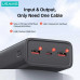 Usams PB68 Yattu Series 30000mAh Power Bank, PD65w, QC3.0, SCP (US-CD185) black