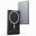 Usams PB73 5000mAh PD20w Ultra-thin Aluminium Magnetic Wireless Power Bank, Qi 15w (US-CD220) grey