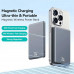 Usams PB73 5000mAh PD20w Ultra-thin Aluminium Magnetic Wireless Power Bank, Qi 15w (US-CD220) grey