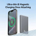 Usams PB73 5000mAh PD20w Ultra-thin Aluminium Magnetic Wireless Power Bank, Qi 15w (US-CD220) grey