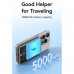 Usams PB73 5000mAh PD20w Ultra-thin Aluminium Magnetic Wireless Power Bank, Qi 15w (US-CD220) grey