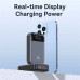Usams PB74 10000mAh 33w PPS Portable Dual-port Digital Display Power Bank (US-CD221) grey