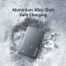 Usams CD242 10000mAh PD20w Aluminium Alloy Magnetic Wireless Power Bank, CCC, Qi 15w, 14.3mm,tarnish