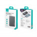 Usams CD242 10000mAh PD20w Aluminium Alloy Magnetic Wireless Power Bank, CCC, Qi 15w, 14.3mm,tarnish