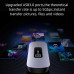 Usams USB-C Adapter 6-in-1, 2xUSB3.0+TF/SD+HDMI2.0 4K@30Hz+PD 100w, US-SJ642, (gray)