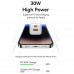 Usams PD 30w + QC3.0 A+C Mini Fast Charger (EU) X-ron Series, U+C (US-CC189) black