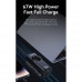 Usams 67w Four-port GaN Charging Adapter 3C+1U Socket with exten cable 2200W (EU), (US-CC225) black