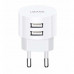 Usams T20, 2xUSB, 2.1A (US-CC080) white