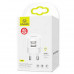 Usams T20, 2xUSB, 2.1A (US-CC080) white