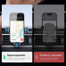 Usams US-CD229 Wireless Charging Car Phone Holder With Suction Cup, на стекло и панель, Qi 15w