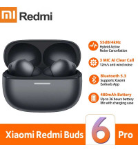 Xiaomi Redmi Buds 6 Pro (GL) (M2430E1), black