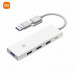 Xiaomi Hub TypeC/USB3.0 to 4*USB 3.0 белый XMSTFXQ01YM