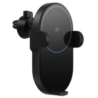 Xiaomi Mi Wireless Car Charger, 20w, автозажим, на решетку (WCJ02ZM) black