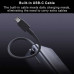 Xiaomi Mi Power Bank 10000mah 165W, с кабелем Type-C, сертификация CCC (PB1165MI) gray