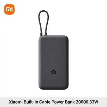 Xiaomi Mi Power Bank 20000mah 33W, сертификация CCC, (PB2033) dark gray