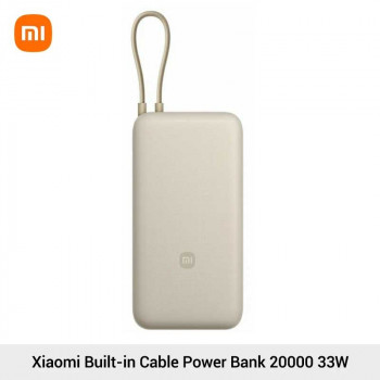 Xiaomi Mi Power Bank 20000mah 33W, сертификация CCC, (PB2030MI) beige