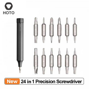 Отвертка Xiaomi Hoto 24-in-1 Precision Screwdriver, grey