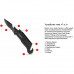 Мультитул-нож Xiaomi Jiuxun Tools Ninety Outdoor Folding Knife, black