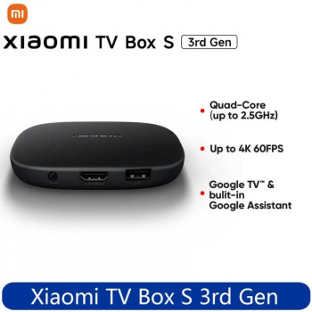 TB приставка Xiaomi Mi Box S EU 3nd Gen 4K Ultra-HD (MDZ-32-AA)