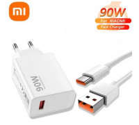 Xiaomi 90W HyperCharge Combo Type-A Power Adapter, model MDY-15-EK, white