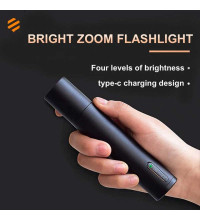 Светодиодный фонарь Xiaomi Beebest Zoom Flashlight (FZ101) черный