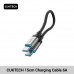Xiaomi CukTech Type-C to Type-C 240W Braided Cable, 0.15m, 6A, model CTC615S, black
